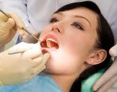 Woman in Dental Surgery